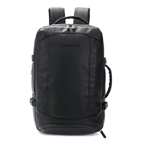 Mochila de viaje Go dos compartimentos principales - Negro