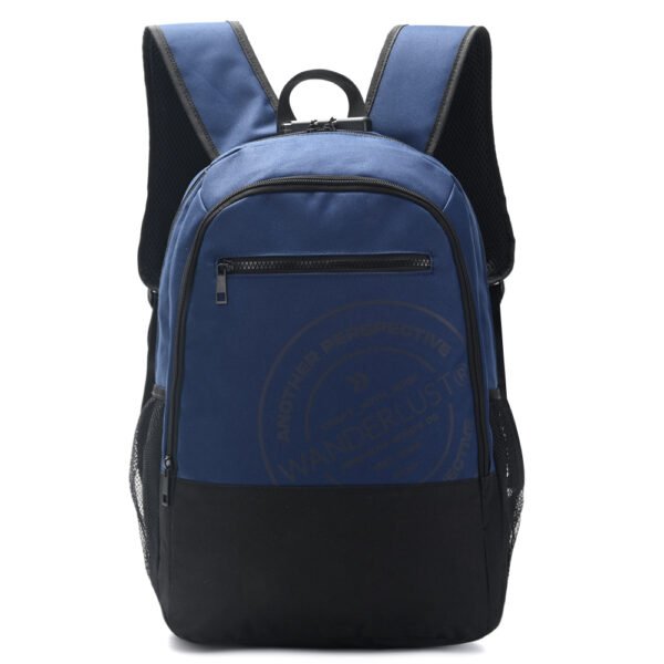 Mochila WDLT Urban mode Dos compartimentos y bolsillo frontal Cerradura Portanotebook - Azul Marino