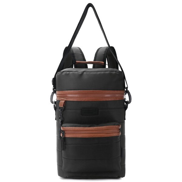 Mochila matero con portanotebook WDLT Urban Nobuk - Negro