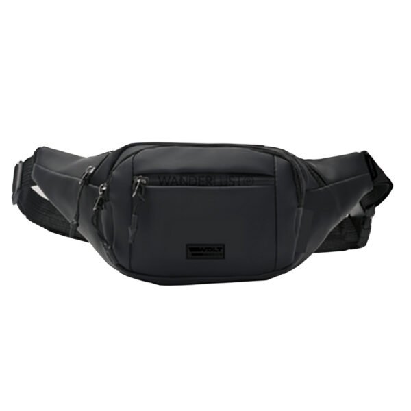 Riñonera WDLT Urban Mode compartimento principal y amplio bolsillo frontal - Negro